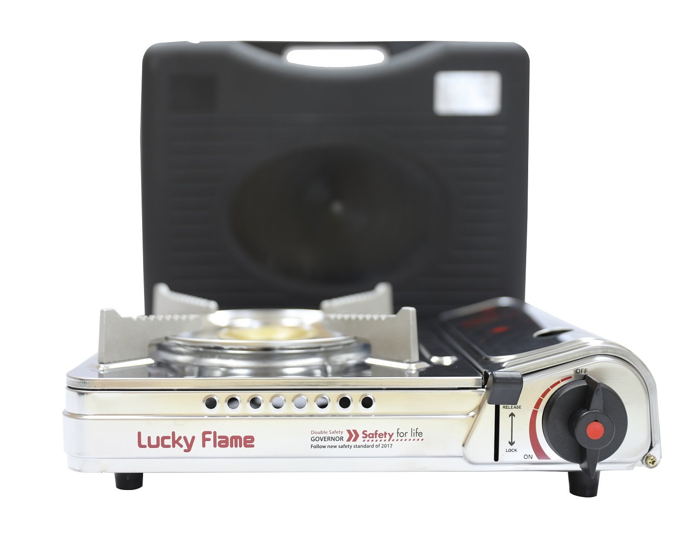 Lucky Flame เตาแก๊สปิคนิค สแตนเลสทั้งตัว LF-90SD