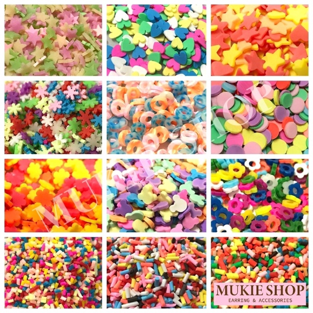 DIY Glitter กลิตเตอร์ ของตกแต่งเล็บ ตกแต่งเรซิ่น แบบกระปุก