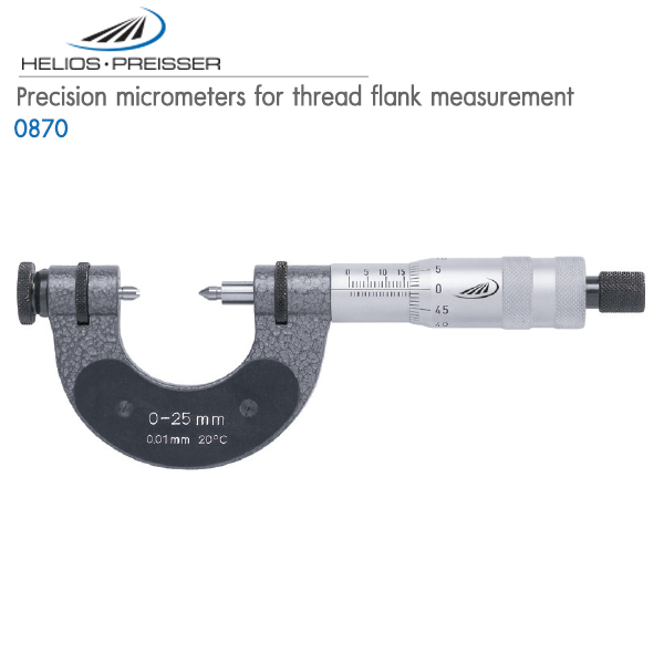HELIOS-PREISSER,Precision micrometers for thread flank measurement,0870