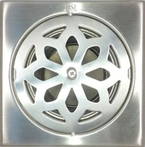 ตะแกรงกันกลิ่นแบบใช้น้ำ(HSJ STAINLESS STEEL FLOOR DRAIN) แบบสี่เหลี่ยม ขนาด 2 นิ้ว