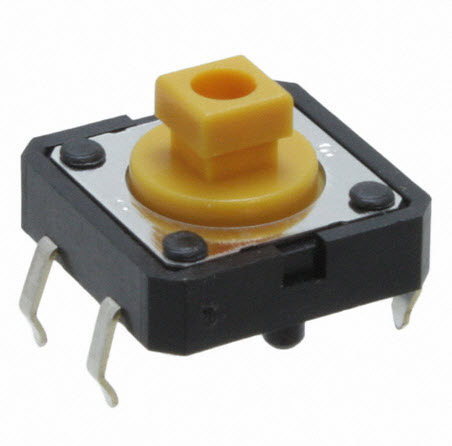 Push Button B3F-4055 12x12x7.3mm สวิตช์ กดติด-ปล่อยดับ