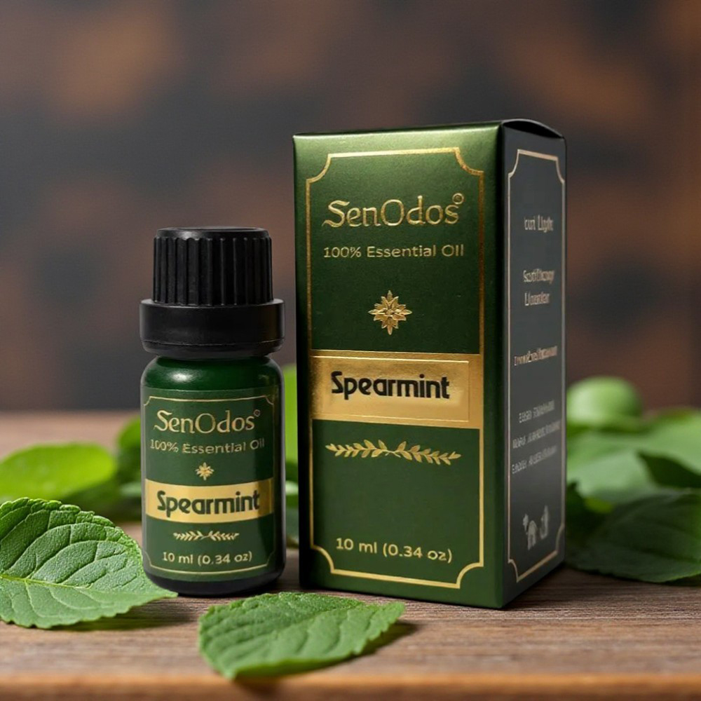 SenOdos Spearmint Pure Essential Oils น้ำมันหอมระเหยแท้ กลิ่นสเปียร์มิ้นต์ 10 ml.