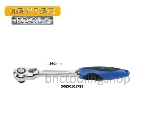 ด้ามฟรีซ้าย-ขวา 1/2",Lever Type Reversible Ratchet With Quick Release Ejector Button 60 teeth,HEYTEC,50850101783