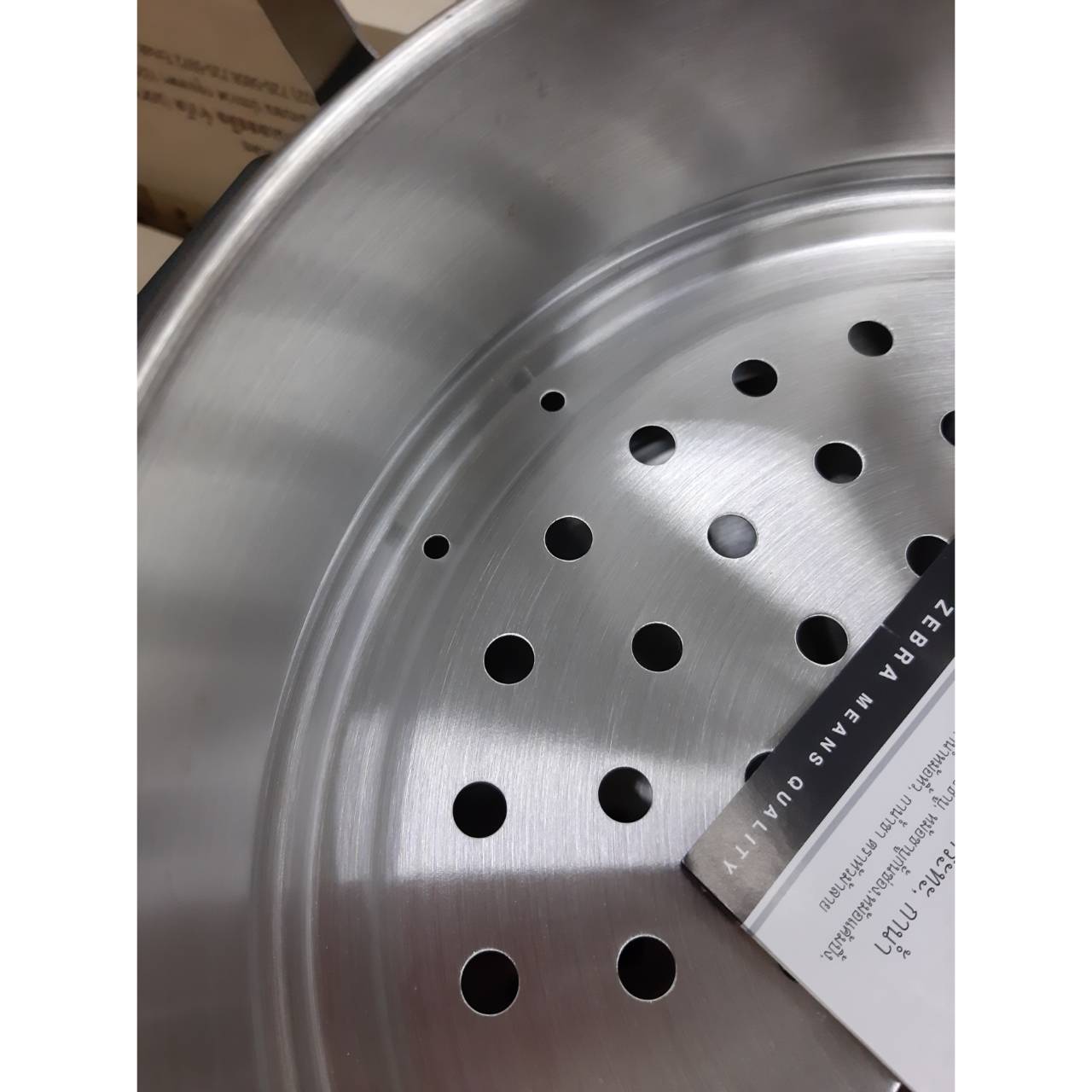 Zebra ซึ้งสแตนเลส ชุด 4 ชิ้น รุ่นคลาสสิค ตราหัวม้าลาย