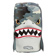 กระเป๋าดินสอ 2 ช่อง Smiggle 2 pocket pencilcase character-budz- gray