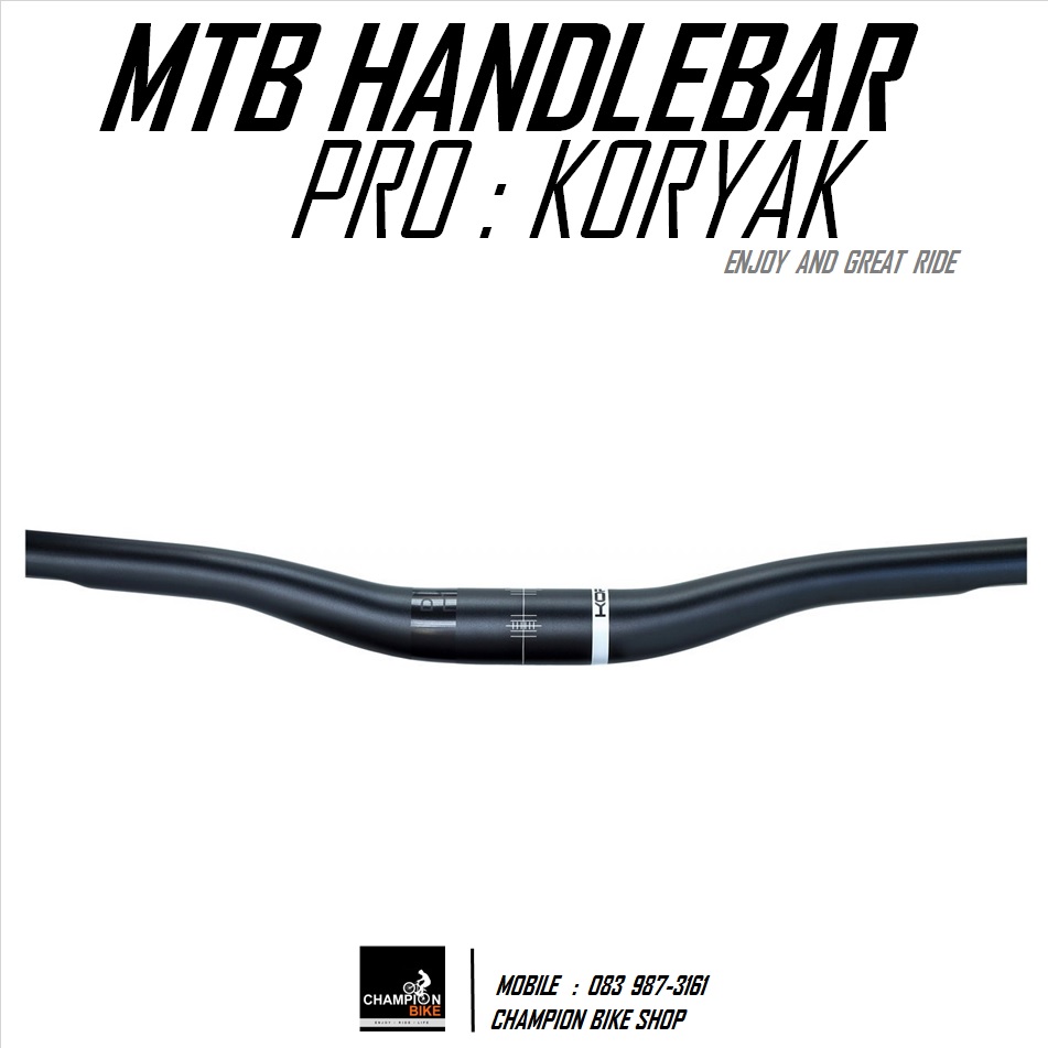 แฮนด์ยกเสือภูเขา PRO : KORYAK RISER Di-2 MTB HANDLEBAR Di-2 CABLE INTEGRATION