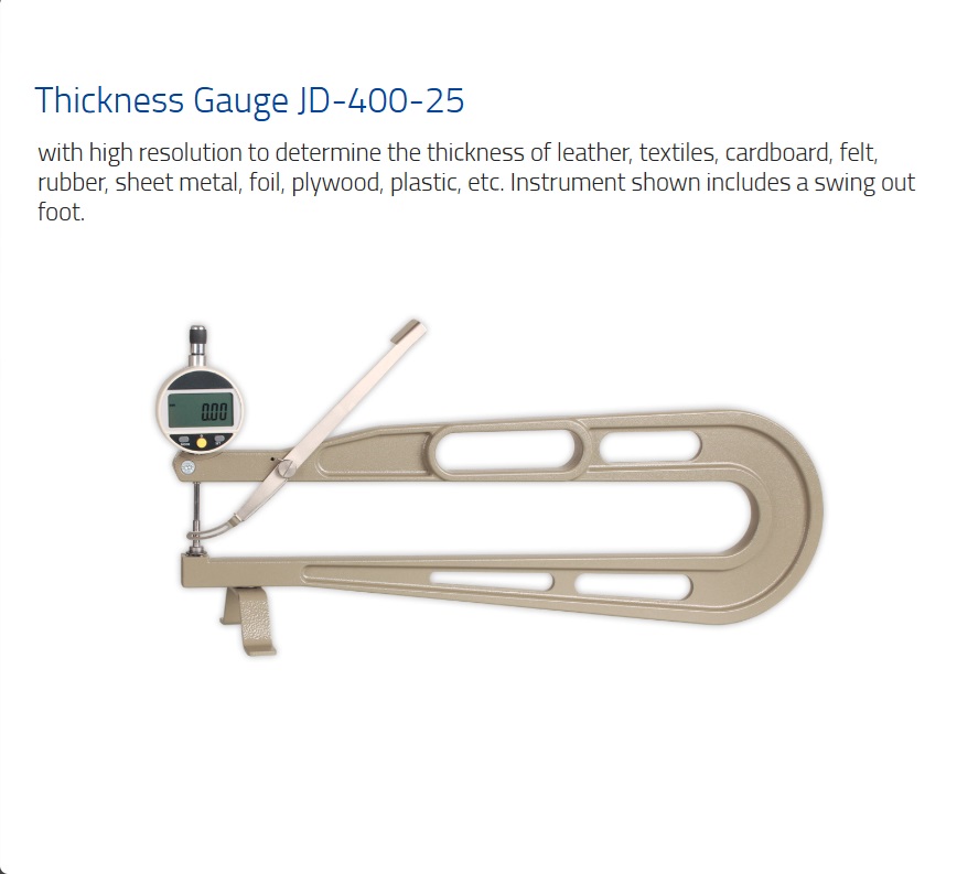 Schmidt,Thickness Gauge,Digital Thickness Gauge,JD Series, Thickness Gauge JD-400-25,เกจวัดความหนาดิจิตอล,