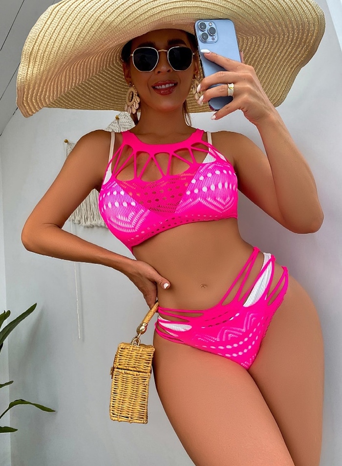 K141 ชุดตาข่าย มาในแบบ2ชิ้นบนล่าง ประกอบไปด้วยเสื้อบราและกางเกงในดีไซน์สวยๆตามรูปถ่ายสินค้าจริงเลยค่ะ