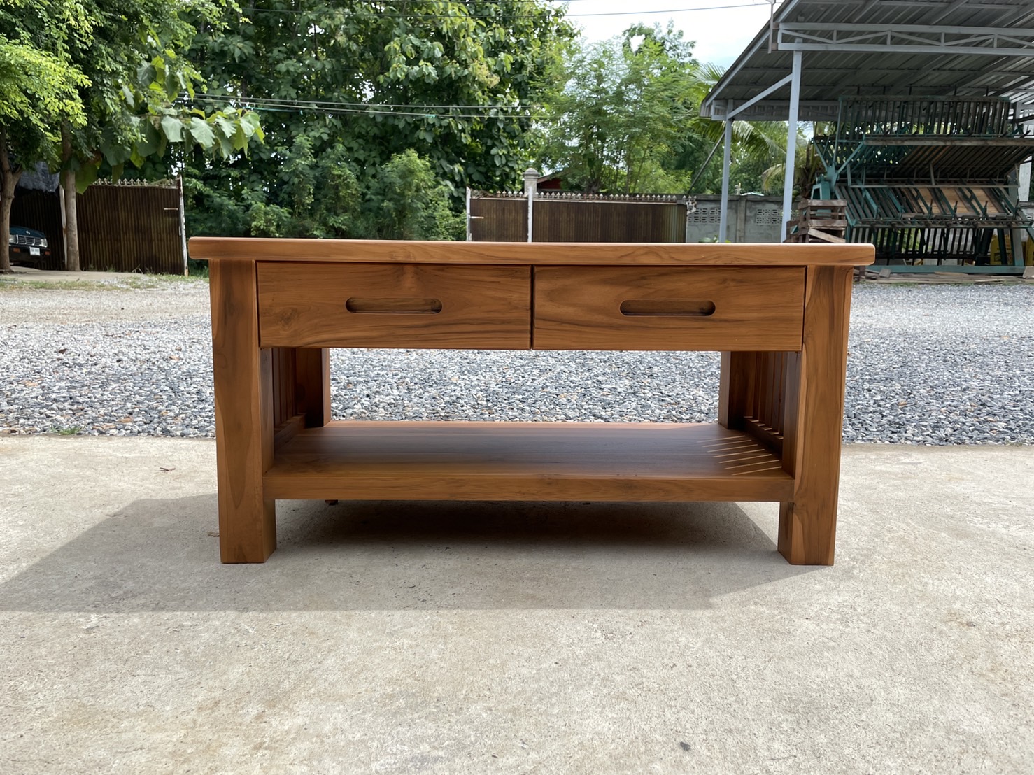 โต๊ะกลางข้างซี่ มีลิ้นชัก