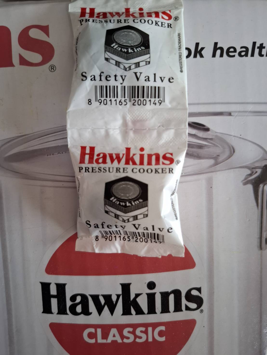 วาล์วนิรภัย วาล์วฝาหม้อแรงดัน Hawkins