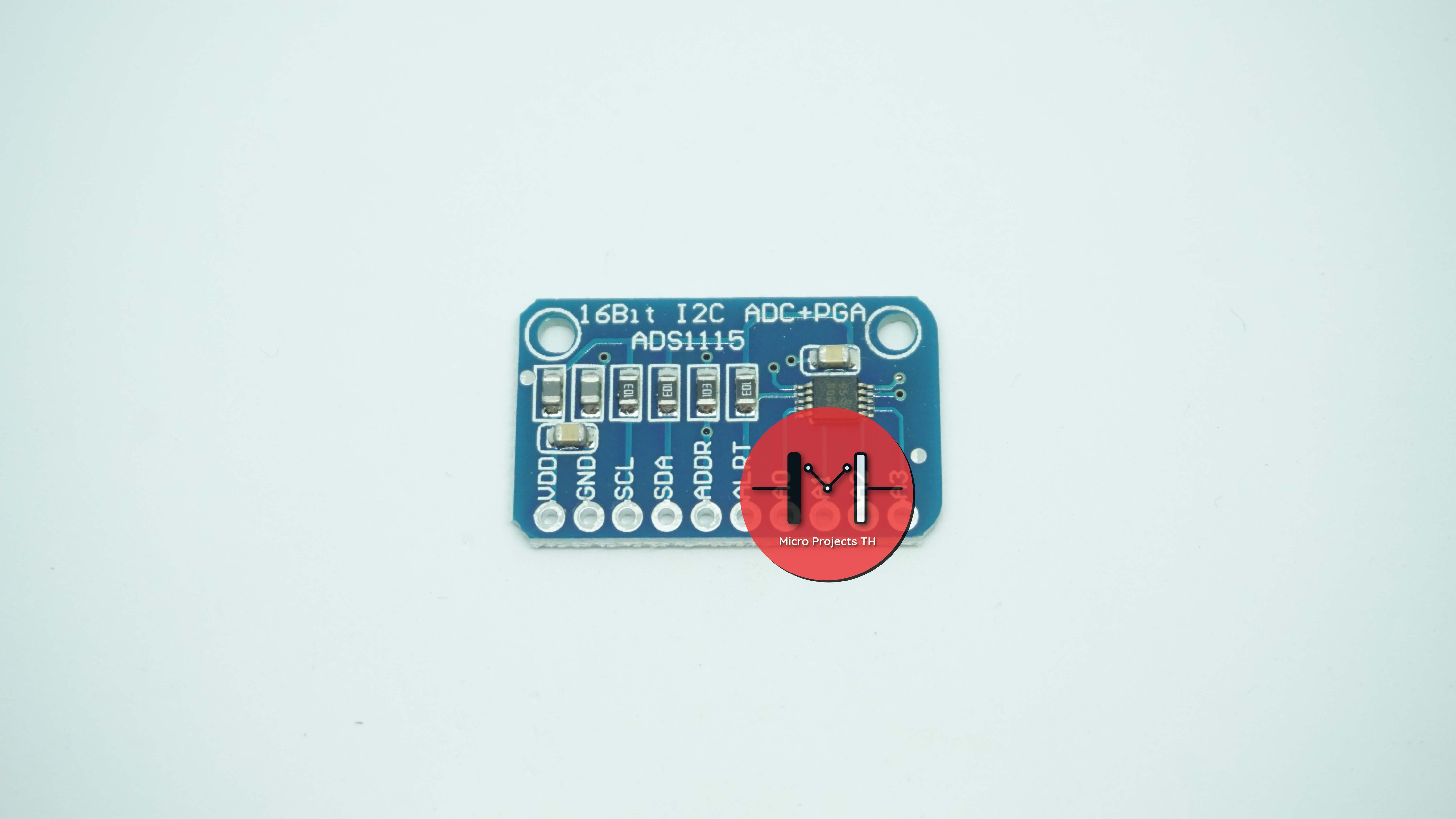ADS1115 I2C ADC 4 Channel 16-Bit with Programmable Gain Amplifier Module