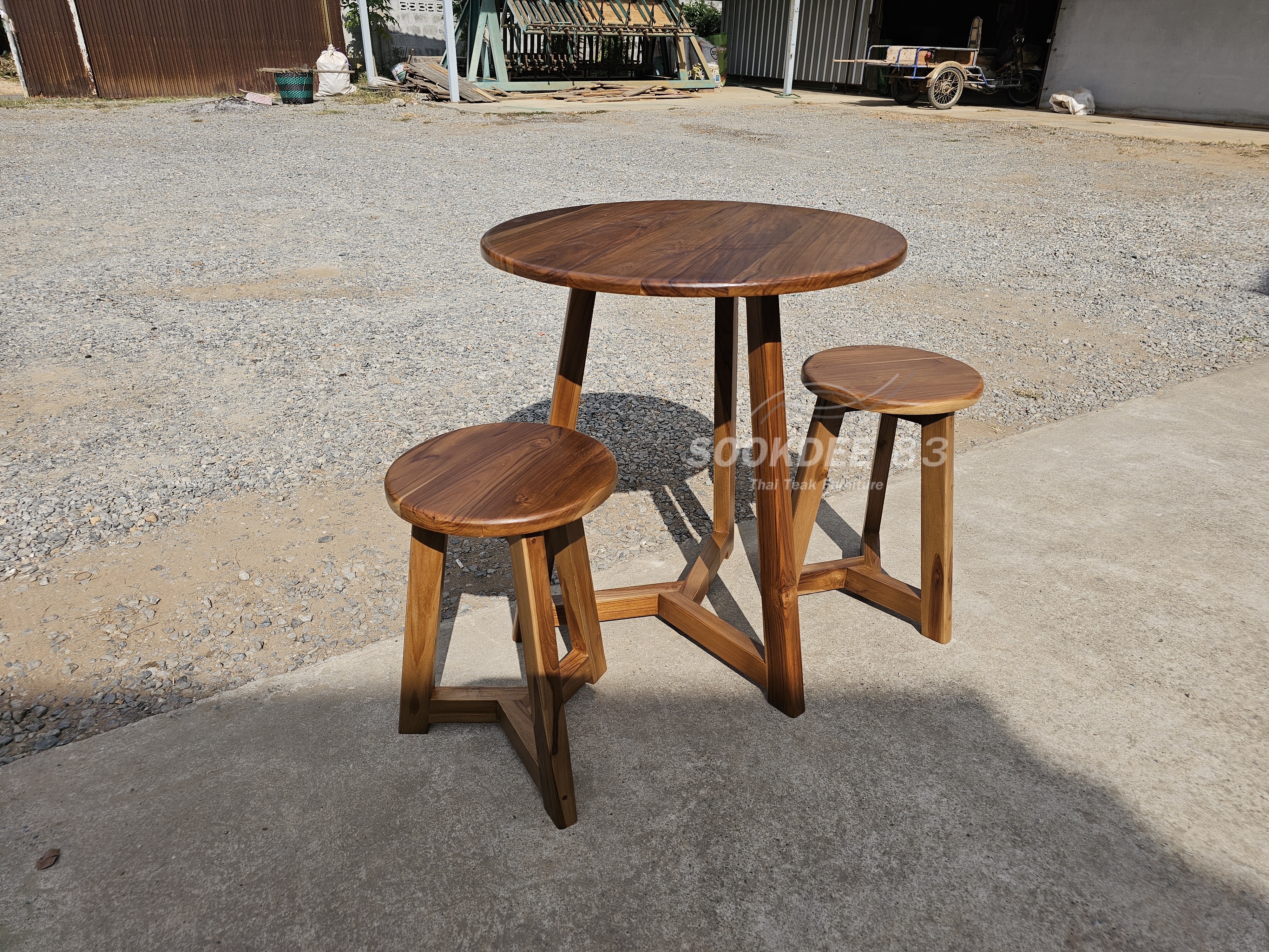 ชุดโต๊ะกาแฟมินิมอลขาเบนซ์