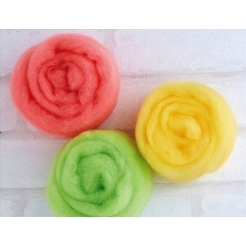 🇯🇵HAMANAKA Aclaine Felt Wool แผ่นใยเฟลท์ขนาด 15g 440-001