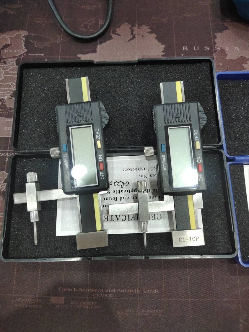 APOLIZ ,GAP AND STEP GAUGE ,C1-10P ชนิดฐานเรียบ ขนาด 10 mm (0.01mm)