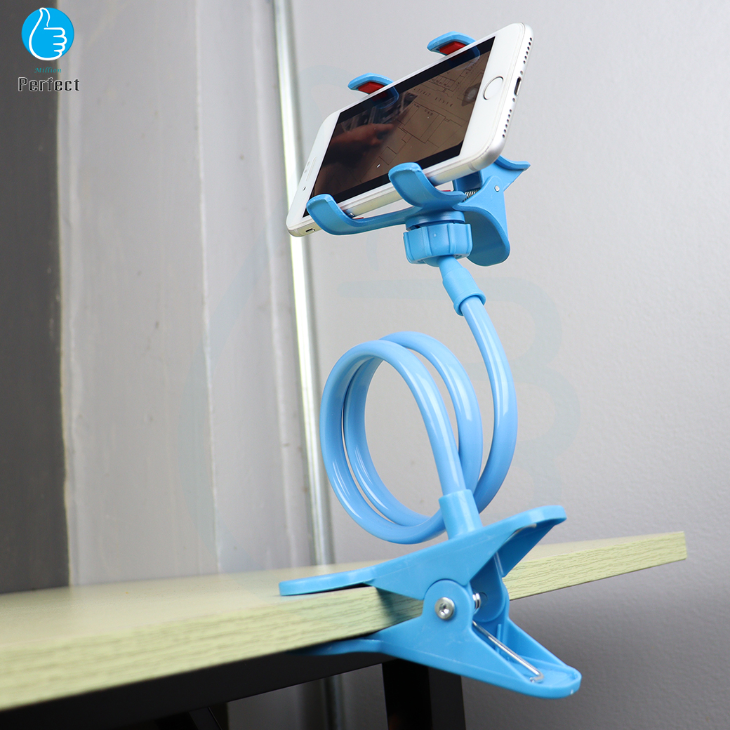 ขายึดมือถือบนหัวเตียงนอนดูหนัง!! ของดีคนขี้เกียจ ที่ยึดมือถือขาตั้งคลิปสำหรับมือถือ สะดวก สบาย ไม่ต้องถือให้เมื่อยมือ รุ่น MBH - 7