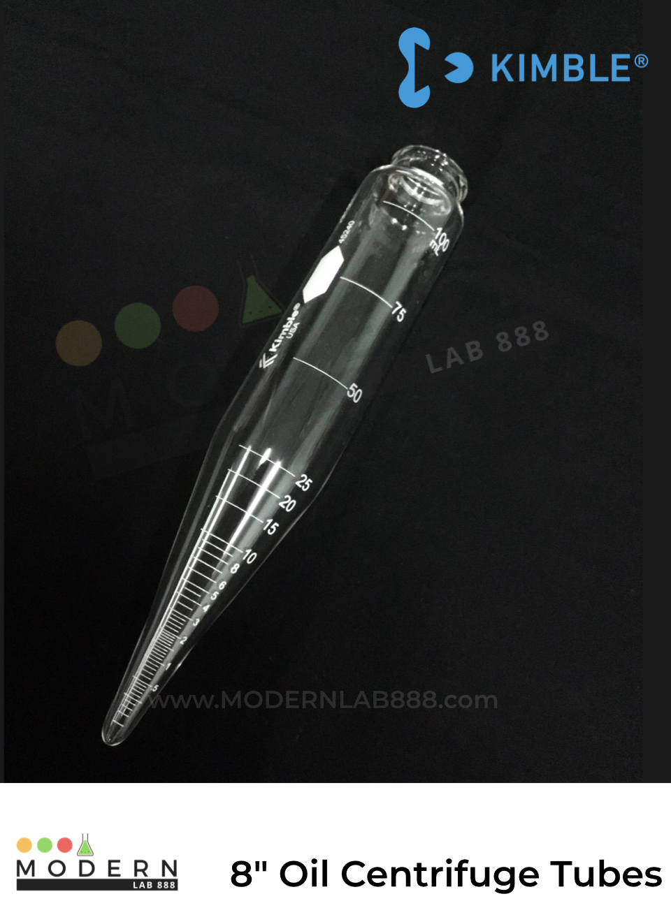 8" Oil Centrifuge Tubes