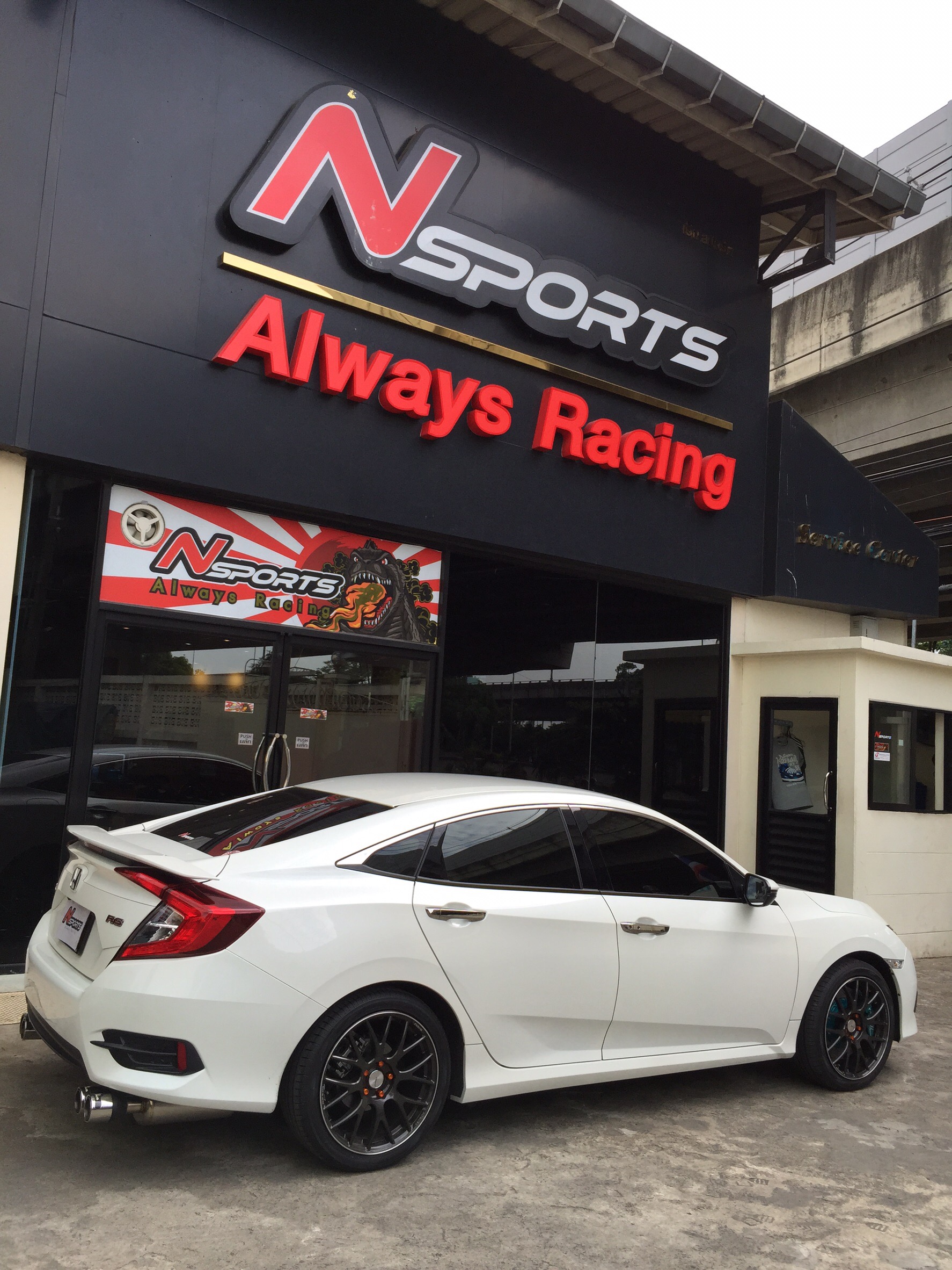 Honda Civic FC + Rays Homura +project Mu