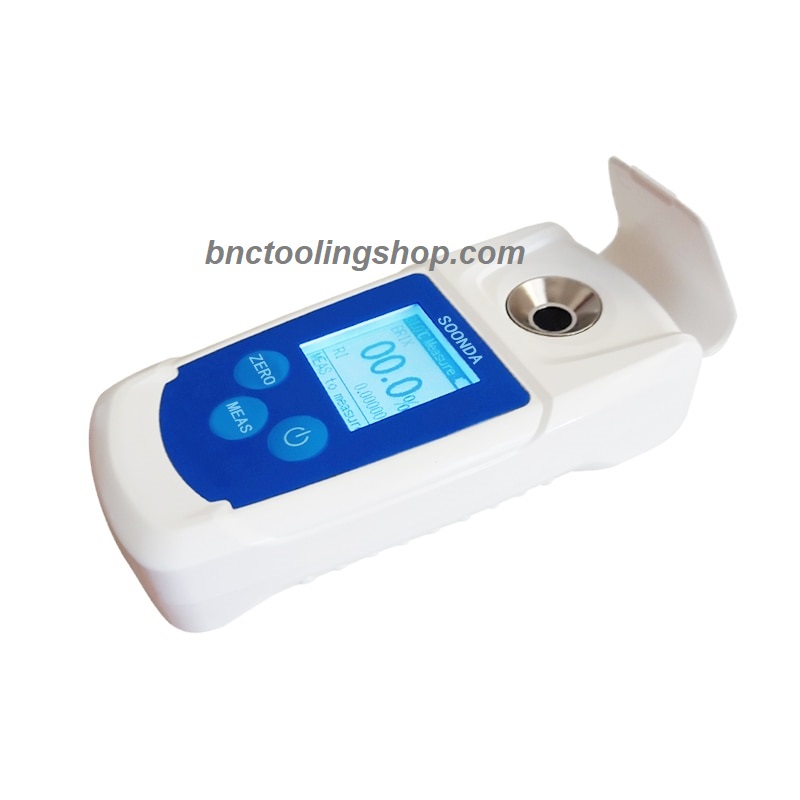 Digital Brix Meter Refractometer, Fruit Juice Drinks Sprite Beverage Sugar Tester Meter Suger Content Measuring Instrument 55%