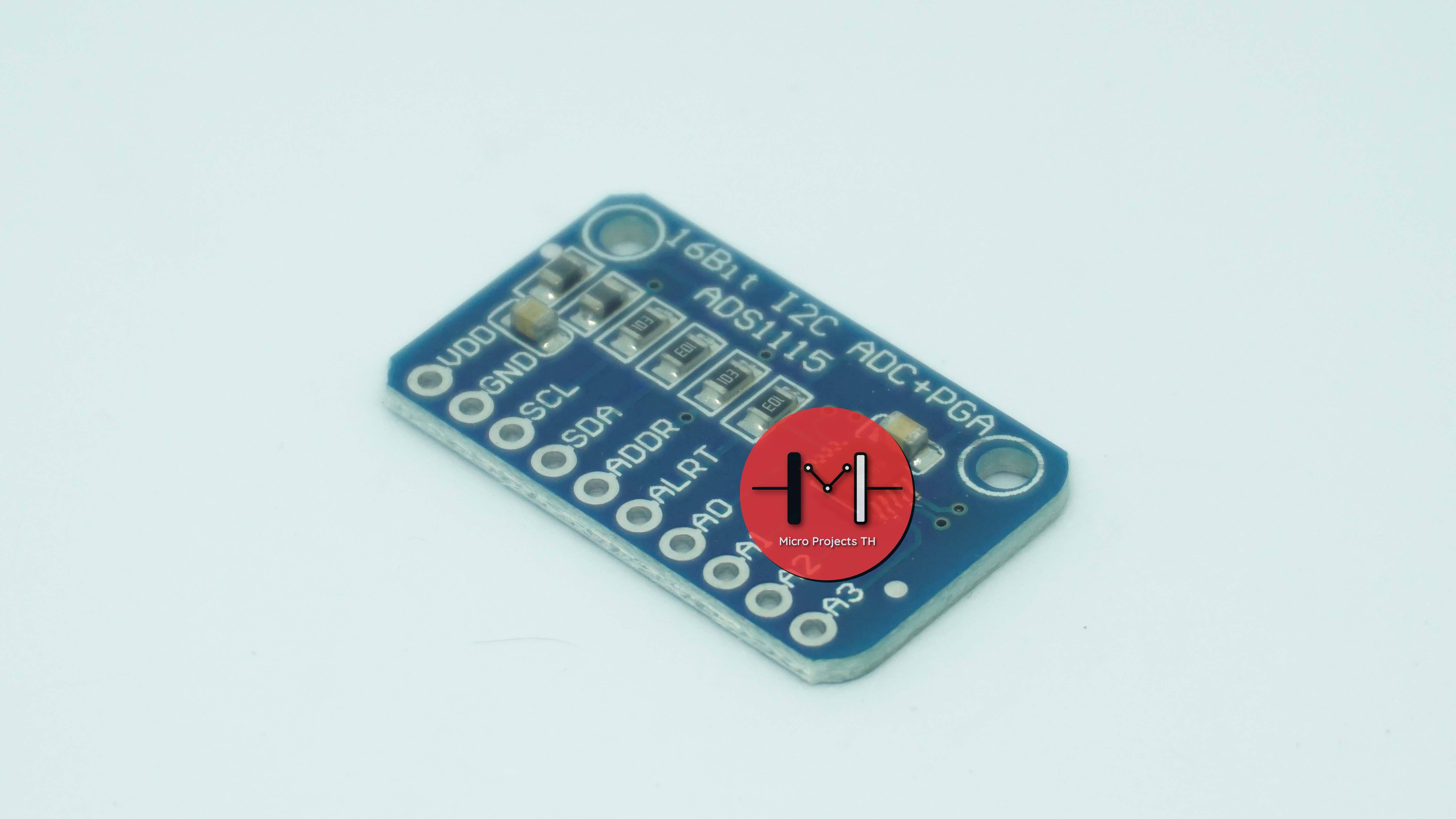 ADS1115 I2C ADC 4 Channel 16-Bit with Programmable Gain Amplifier Module