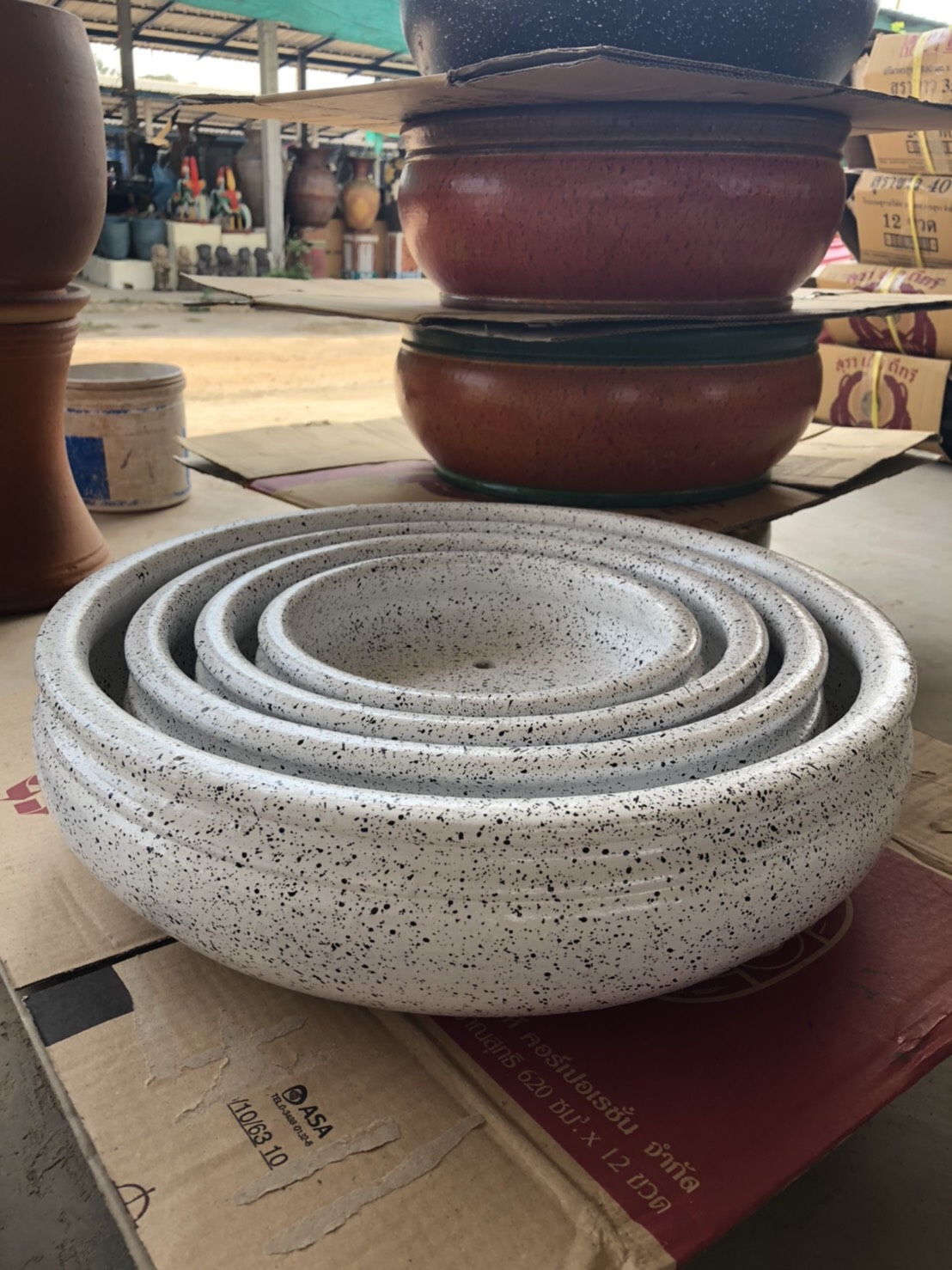 ชุดถาดโชว์โคนไม้ลงสี