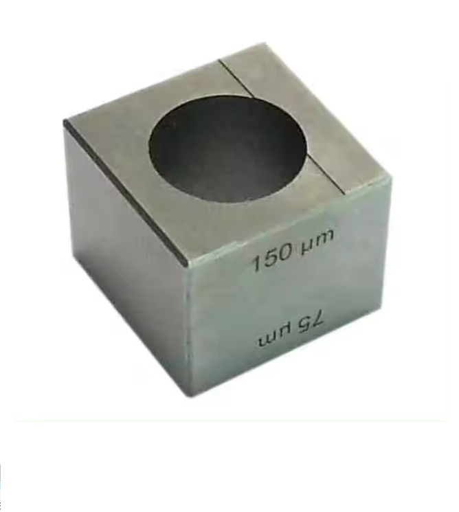 Film Applicator, Wet film Cube Applicator Coater Film application coating tool, 38/76/75/150 micron coating film width: 12.7mm,