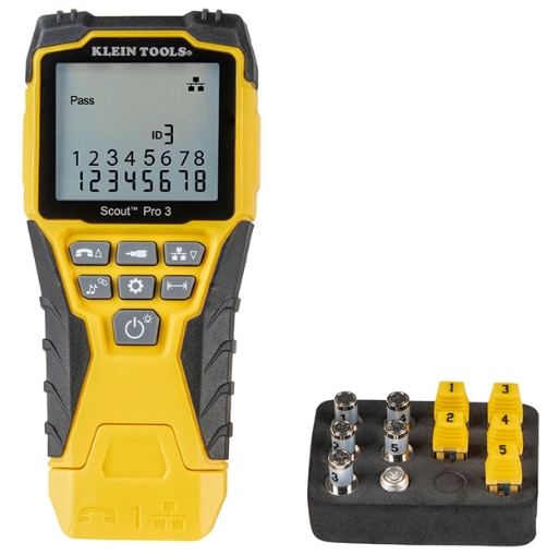 Klein Tools, Inc. VDV501-851 SCOUT PRO 3 TESTER STARTER KIT