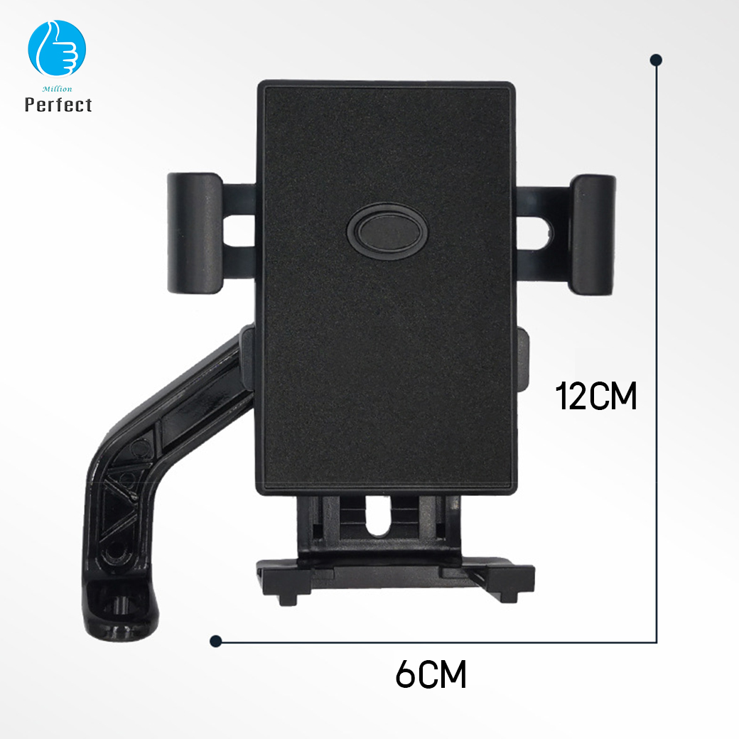 ที่ยึดโทรศัพท์มอเตอร์ไซค์ Motorcycle Holder ที่จับโทรศัพท์ จักรยานยนต์ ขาจับโทรศัพท์มอเตอร์ไซค์ แข็งแรงไม่หลุด หมุนได้ 360 องศา รุ่น YY02