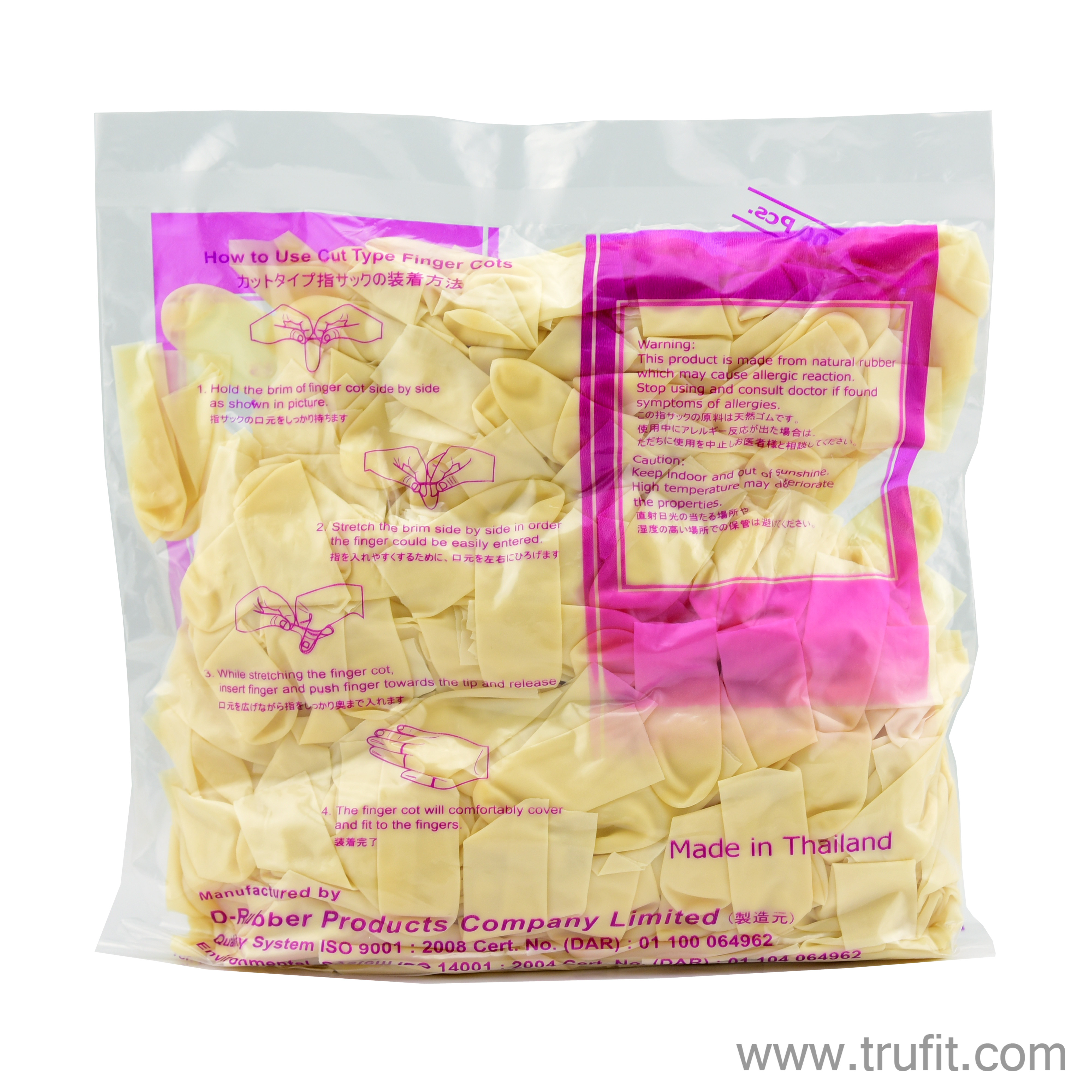 Fresul Sulfur Free Rough Cut Finger Cots