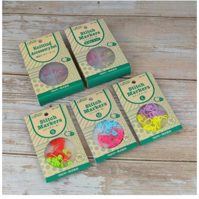 Clover ชุดเข็มกลัดนับห่วง พักห่วง / เพิ่มลดห่วงอย่างฉับไวแบบล็อกได้