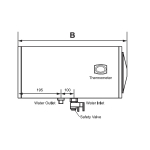 เครื่องทำน้ำร้อนชนิดหม้อต้ม A.O. Smith รุ่น ELJH-50 (ขนาด 50 ลิตร)