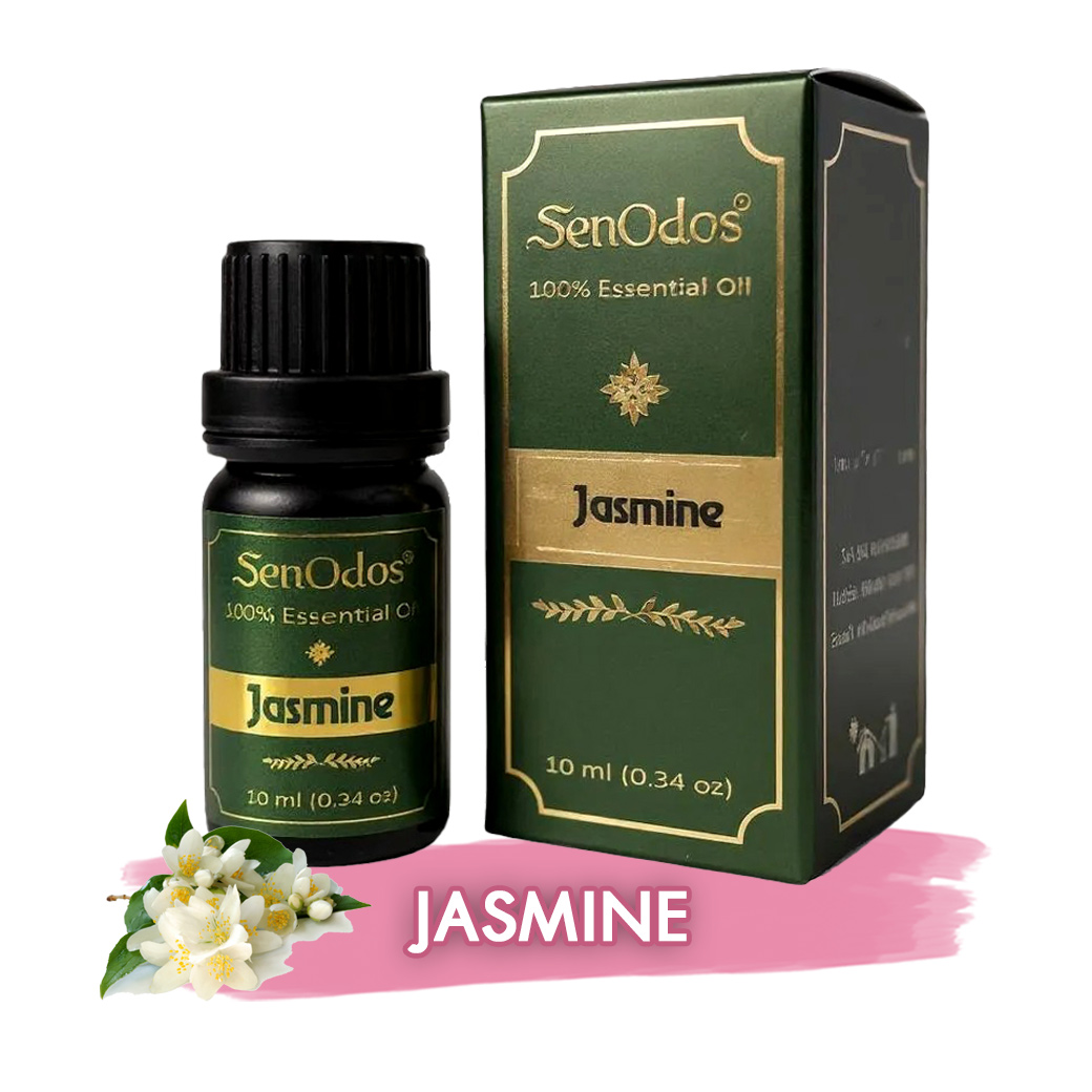 SenOdos น้ำมันหอมระเหยแท้ กลิ่นมะลิแท้ 10ml. Jasmine Pure Essential Oils