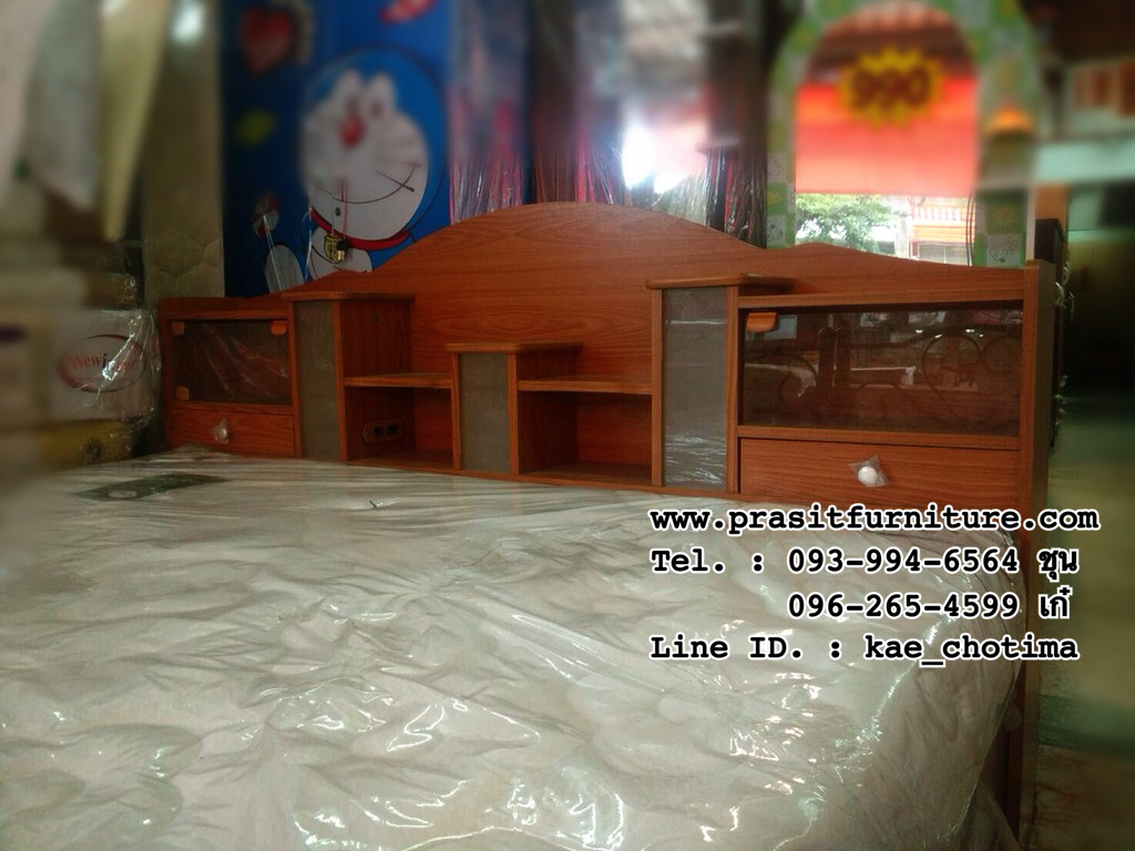 เตียงไม้ 5 ฟุต รุ่น A4