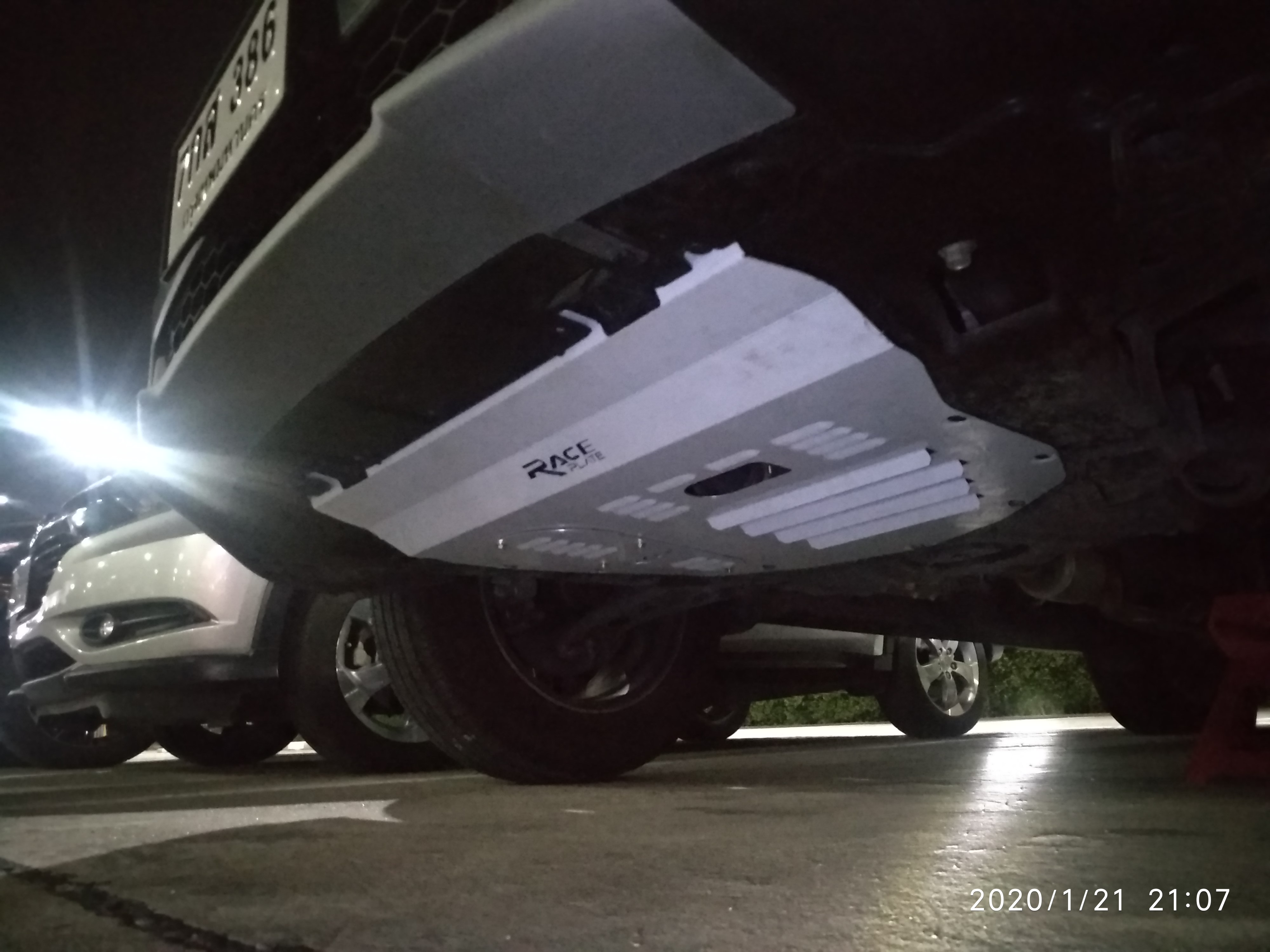 แผ่นปิดใต้ห้องเครื่องอลูมิเนียม Honda CRV 2018-2020 Raceplate_Undertray