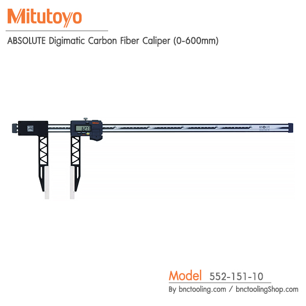 Mitutoyo,ABSOLUTE Digimatic Carbon Fiber Caliper (0-600mm),552-151-10