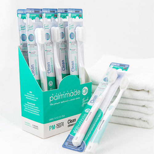 19074-แปรงสีฟัน คลีน ไชนีส เอเวอร์กรีน (12 ชิ้น)