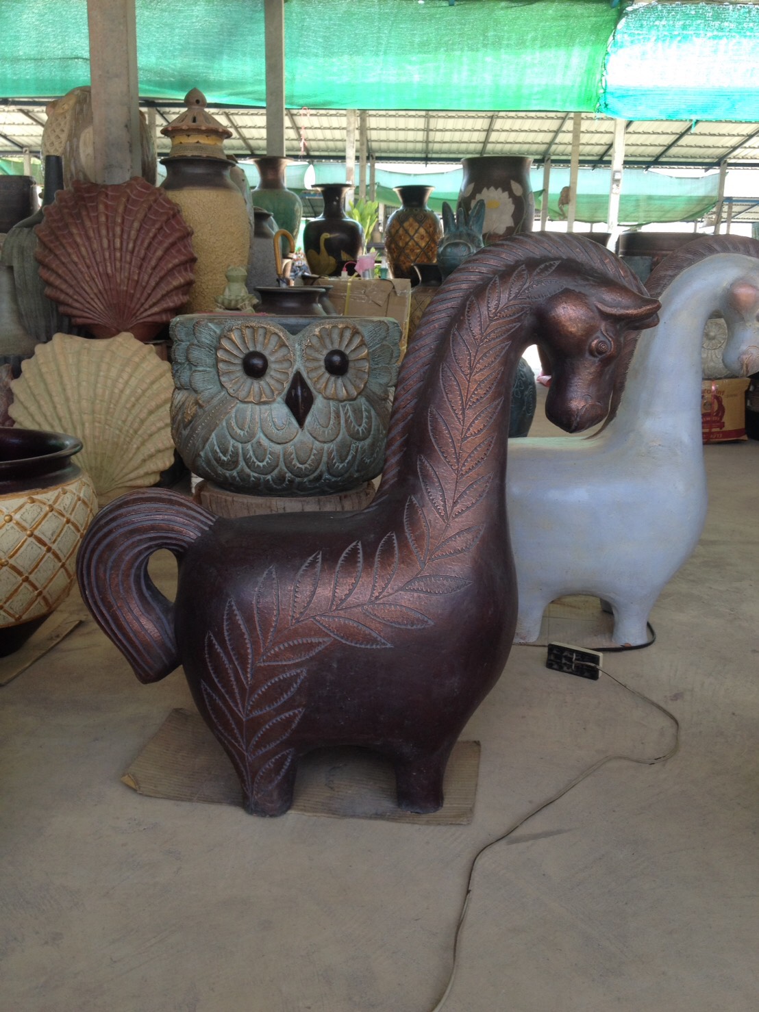 ม้านั่งประดับสวน