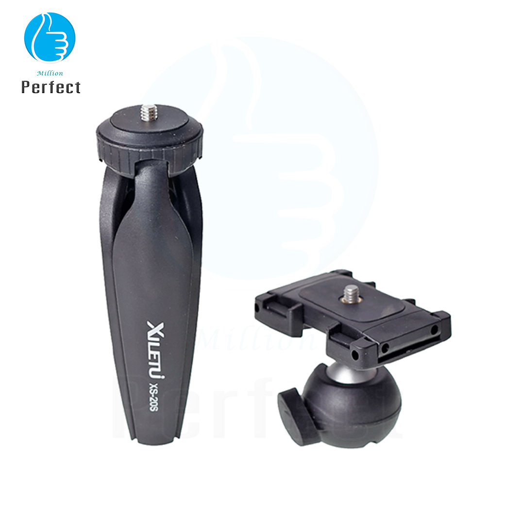 ขาตั้งกล้องมัลติฟังก์ชั่น 2 IN 1 ใช้งานได้ทั้งมือถือและกล้อง DSLR Xiletu รุ่น XS-20S