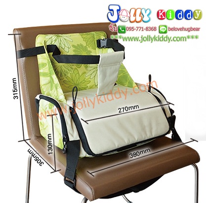 TP12059 กระเป๋าเก็บสัมภาระคุณแม่ เอนกประสงค์ ใช้เป็นเก้าเสริมหนุนรองนั่งได้ สีเขียว