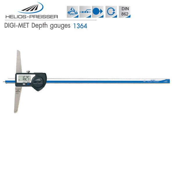 HELIOS-PREISSER,DIGI-MET Depth gauges,1364