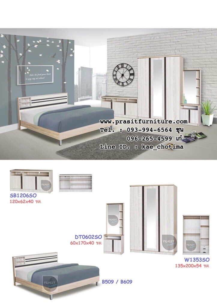 ชุดห้องนอน DR-BEDDING 66
