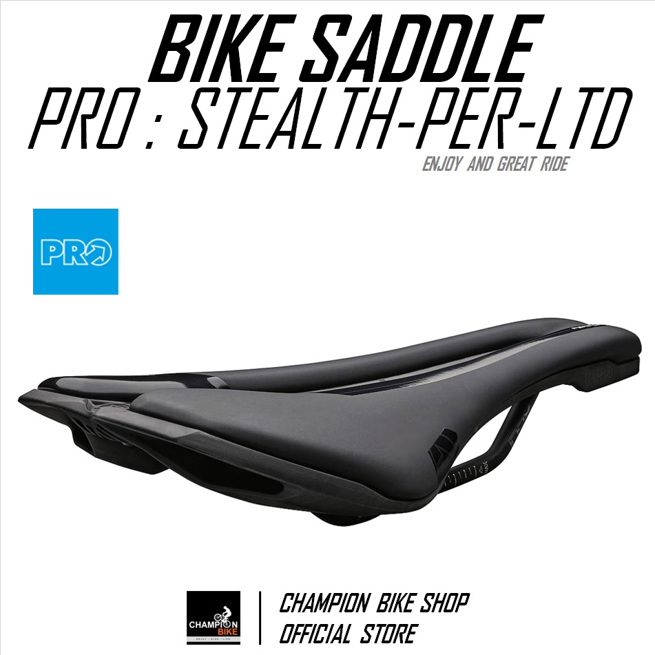 เบาะเสือหมอบ PRO : STEALTH PERFORMANCE LTD ROAD BIKE SADDLE