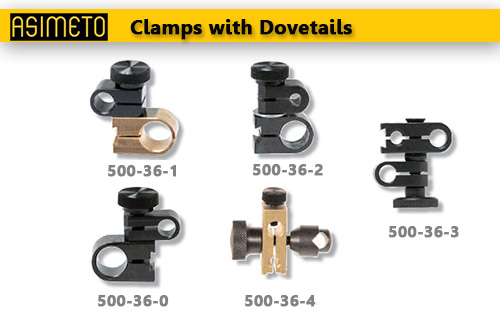 ASIMETO,P112,Clamps with Dovetails,500-36-0