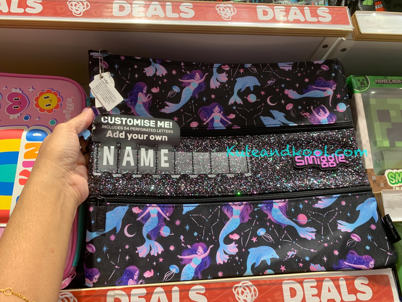 ซองเอกสาร Smiggle A4 file- Better เงือก