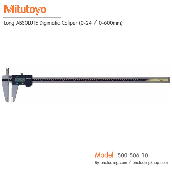 Mitutoyo,Long ABSOLUTE Digimatic Caliper (0-24 / 0-600mm), 500-506-10