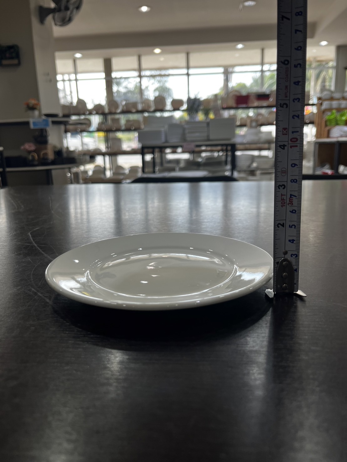 จานแบนเซรามิค