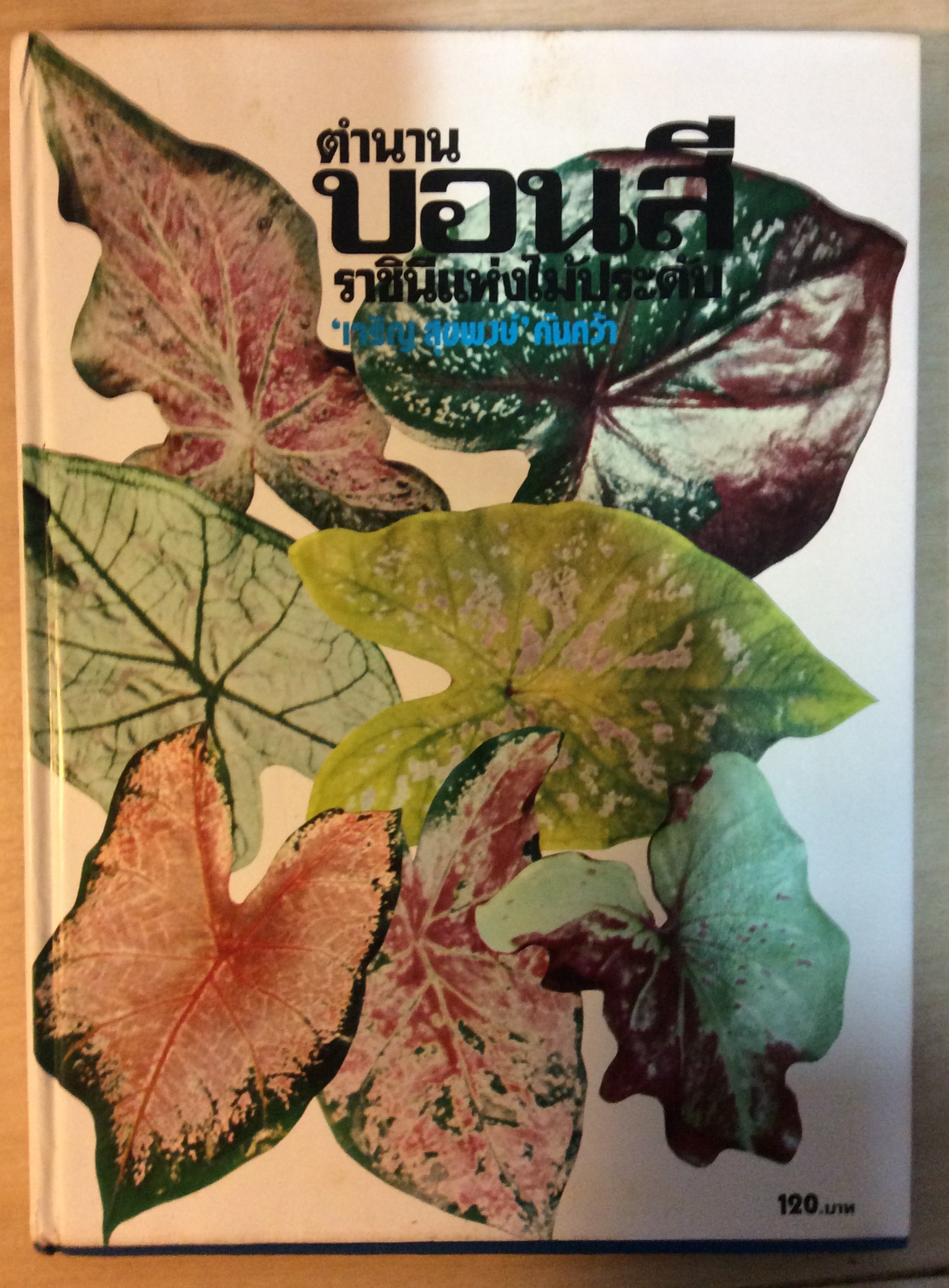 ตำนานบอนสี หนังสือที่มีคนกล่าวว่าเป็นตำราบอนสีเล่มแรกของเมืองไทย