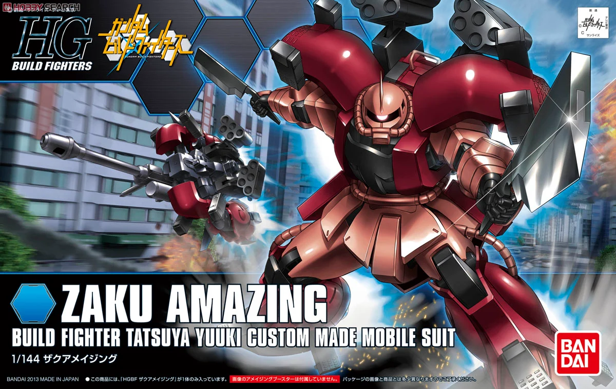 Bandai HGBF 1/144 ZAKU AMAZING 4573102554314 C3