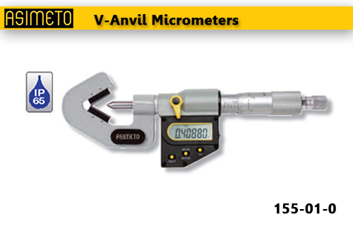 ASIMETO,P32,V-Anvil Micrometers,155-01-0