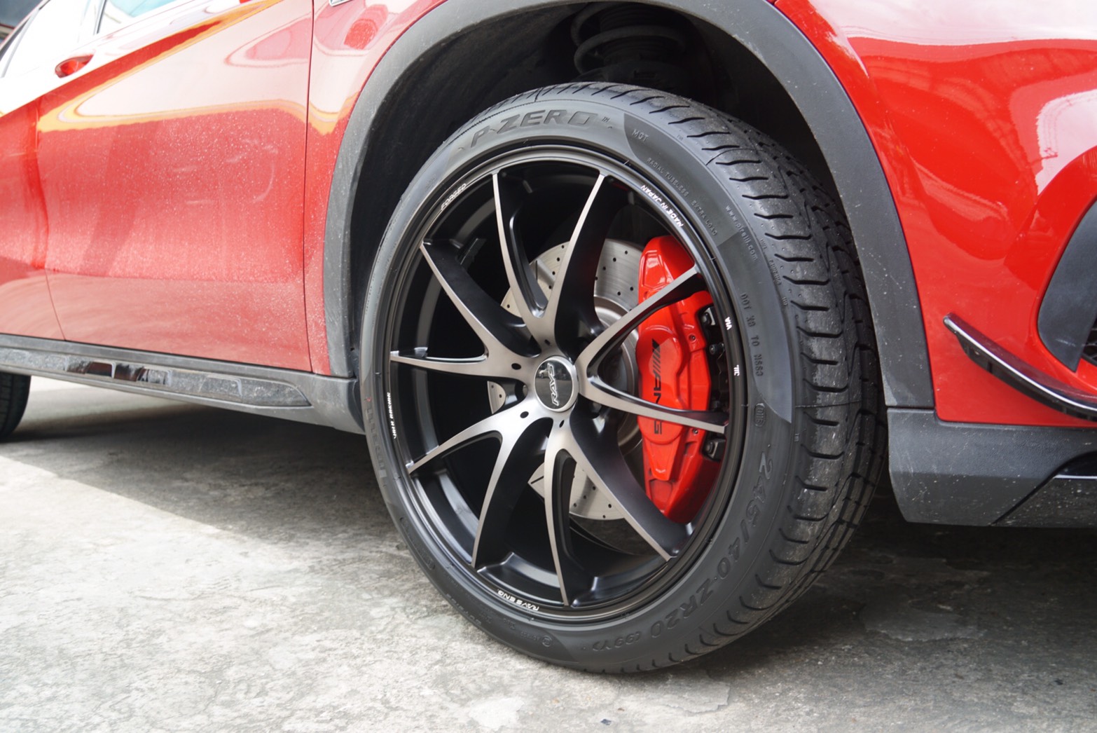 Benz GLA45 + Rayswheel G25 Edge รุ่นใหม่ล่าสุด