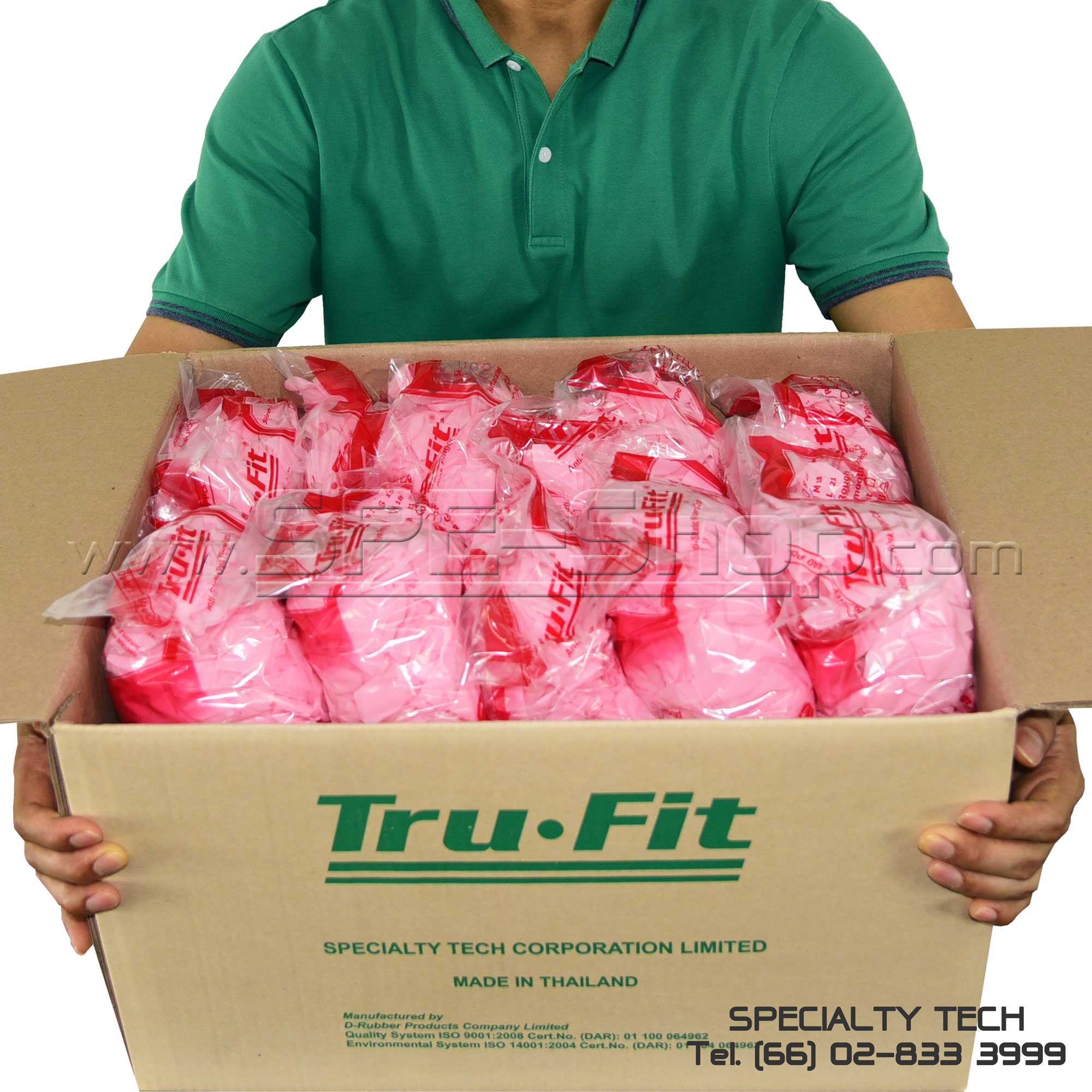 Anti-Static Pink Rough Cut Finger Cots